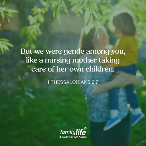 Wednesday, May 13, 2026
1 Thessalonians 2:7
But we were gentle among you, like a nursing mother taking care of her own children. Paul didn’t show up in new cities, throwing his weight around or demanding anything from people. Instead, he chose a different posture, one of gentleness. Not harsh or forceful. But patient, nurturing, and deeply caring.