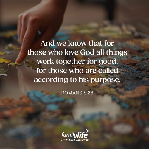 Monday, June , 2026
Romans 8:28
And we know that for those who love God all things work together for good, for those who are called according to his purpose. If you belong to Christ and are walking with Him, you can trust that God is able to work even the hardest parts of your story for good. That doesn’t mean everything that happened to you was good, or that God delights in your pain. But it does mean that nothing that has been filtered through His hands is ever wasted.