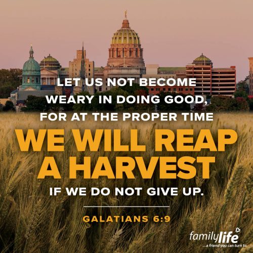 Friday, July 11, 2025
Galatians 6:9
Let us not become weary in doing good, for at the proper time we will reap a harvest if we do not give up. Weariness will come—there’s no way around it. Life gets heavy, and sometimes your soul feels tired. But the key is this: don’t let that weariness pull you away from what God has called you to do. When you're feeling worn out, ask God for the rest only He can give. Because He doesn’t just restore your body—He refreshes your spirit so you can keep going.