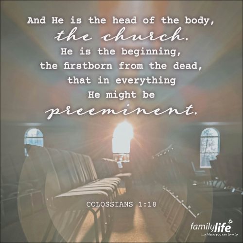 Tuesday, September 16, 2025
Colossians 1:18
And He is the head of the body, the church. He is the beginning, the firstborn from the dead, that in everything He might be preeminent. Jesus gives life to the church. He’s called the head of the body so that we would understand the church isn’t a program, a building, or a place, it’s living body of believers. A group of people that are no longer without hope in a hopeless world. And because Christ is the Head, we can be confident that the church is not just surviving, but alive and thriving in Him.