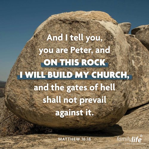 Wednesday, September 17, 2025
Matthew 16:18
And I tell you, you are Peter, and on this rock I will build my church, and the gates of hell shall not prevail against it. God uses ordinary people to accomplish extraordinary things. Peter was flawed, impulsive, and imperfect—but Jesus still called him a “rock” and gave him a role in the foundation of the Church. And if God could use Peter, He can use you too—right where you are, in your family, your workplace, your church, and your community.