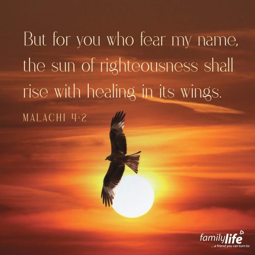 Monday, September 8, 2025
Malachi 4:2
But for you who fear my name, the sun of righteousness shall rise with healing in its wings. You shall go out leaping like calves from the stall. It’s always good to remember that you have a future to look forward to. It will be the dawn of a new day - a day so incredible you’ll be ready to dance like no one’s watching! A day filled with healing and joy! And it’s all because of Jesus.