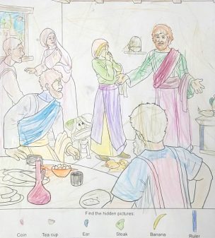 coloring contest winner eleanor