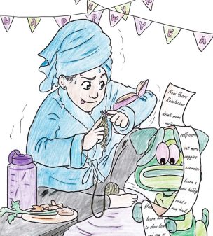 coloring contest winner ella