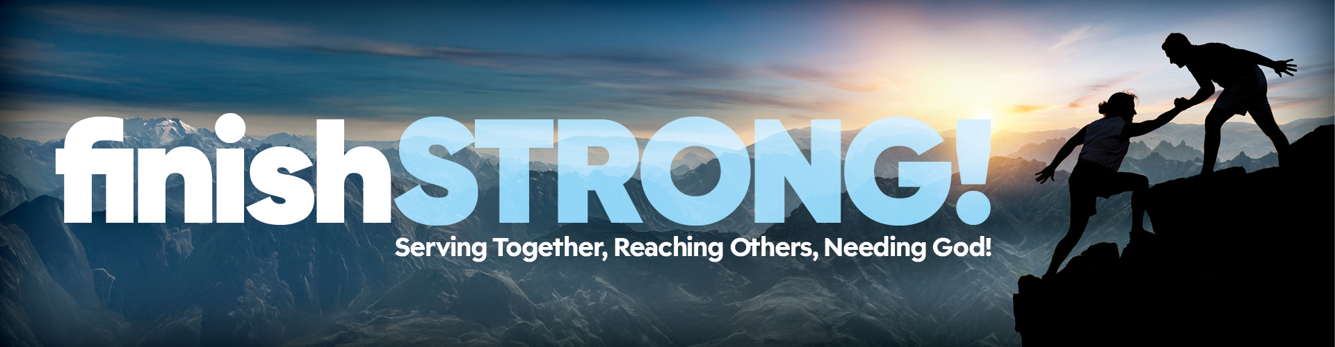 finish strong landing page