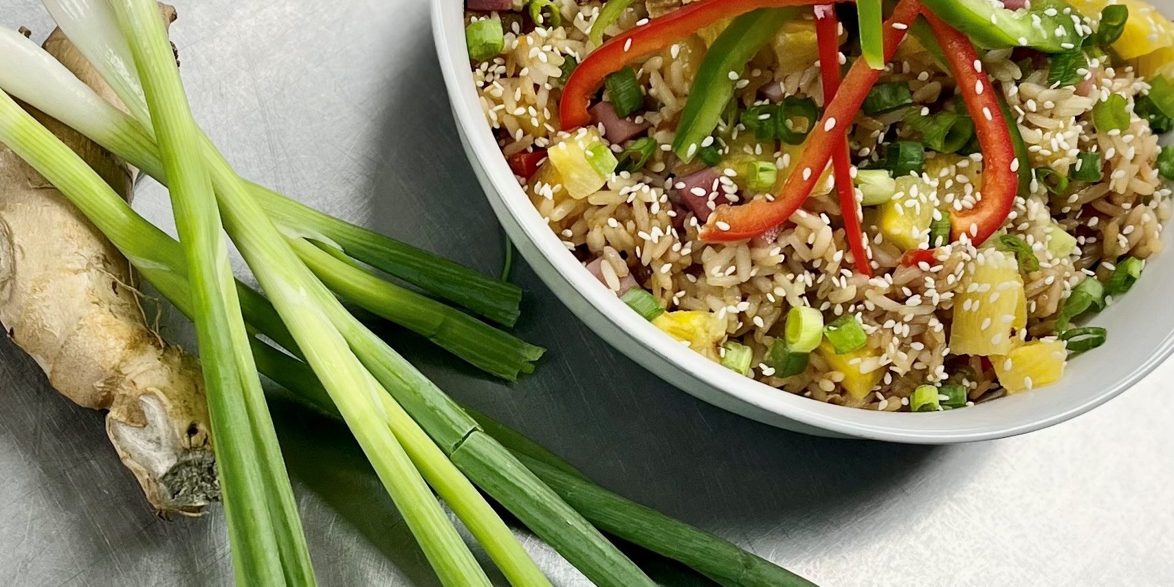 Hawaiian Pineapple Fried Rice
