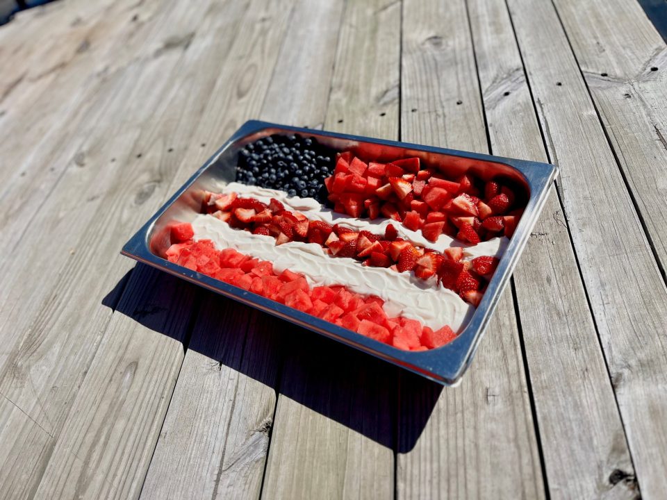 Patriotic Fruit Salad