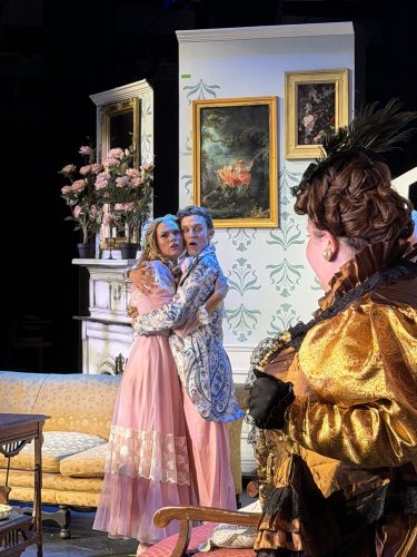 Jack and Cecily terrified of Lady Bracknell