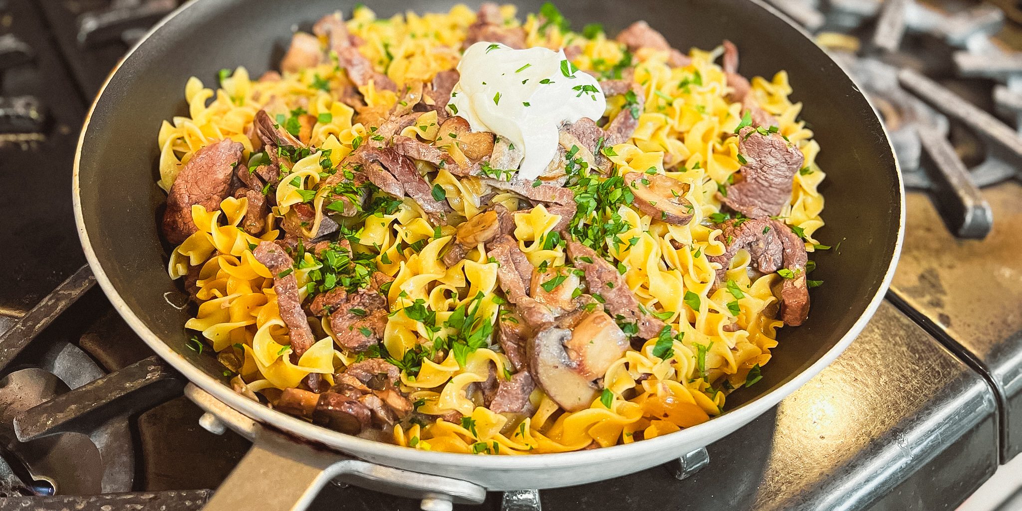 Beef Stroganoff