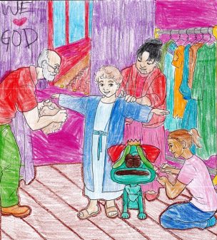 coloring contest winner izabella