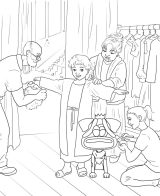 June 2026 coloring page