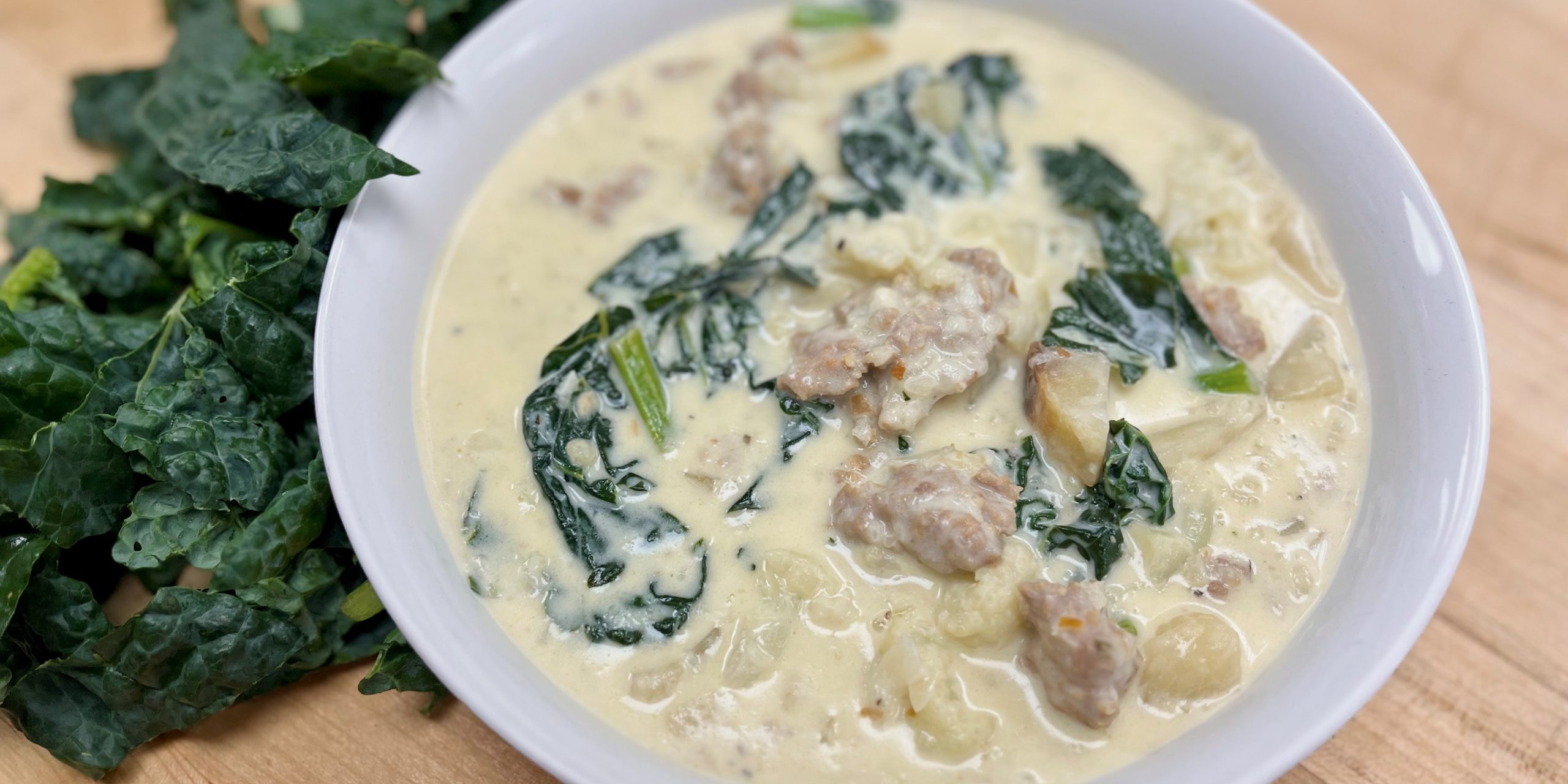 Sausage and Potato Kale Sou