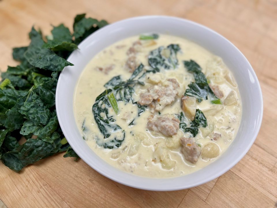 Sausage and Potato Kale Sou