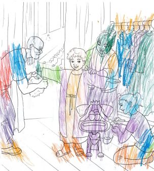 coloring contest winner mary