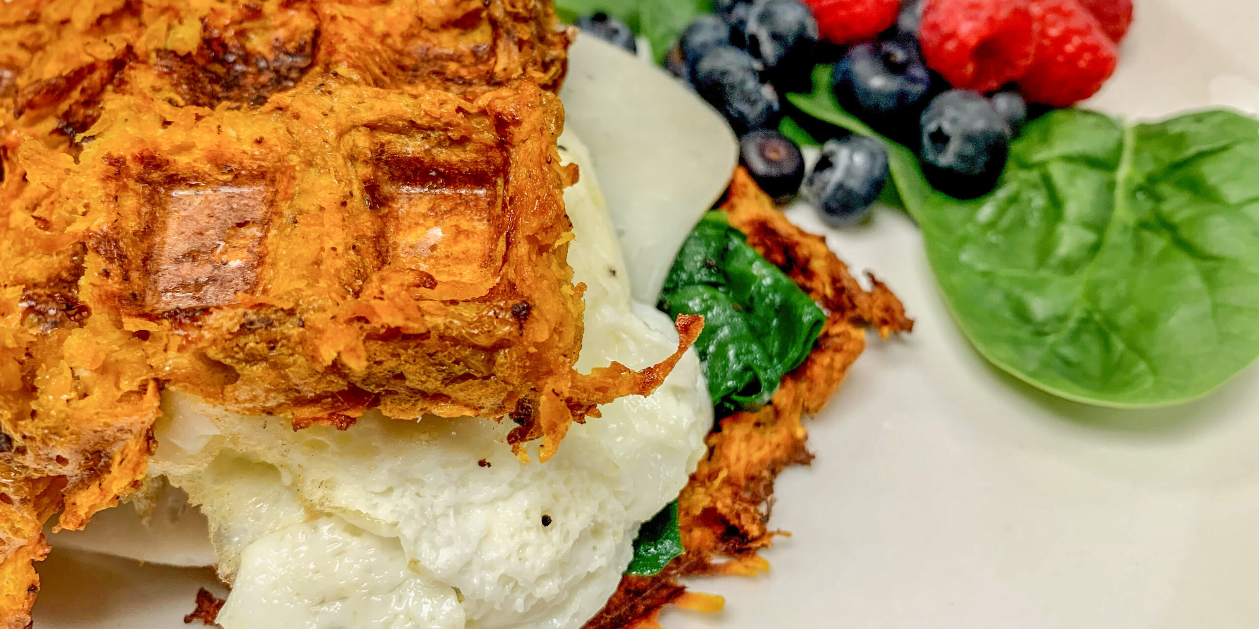 Sweet Potato Waffle Pancakes