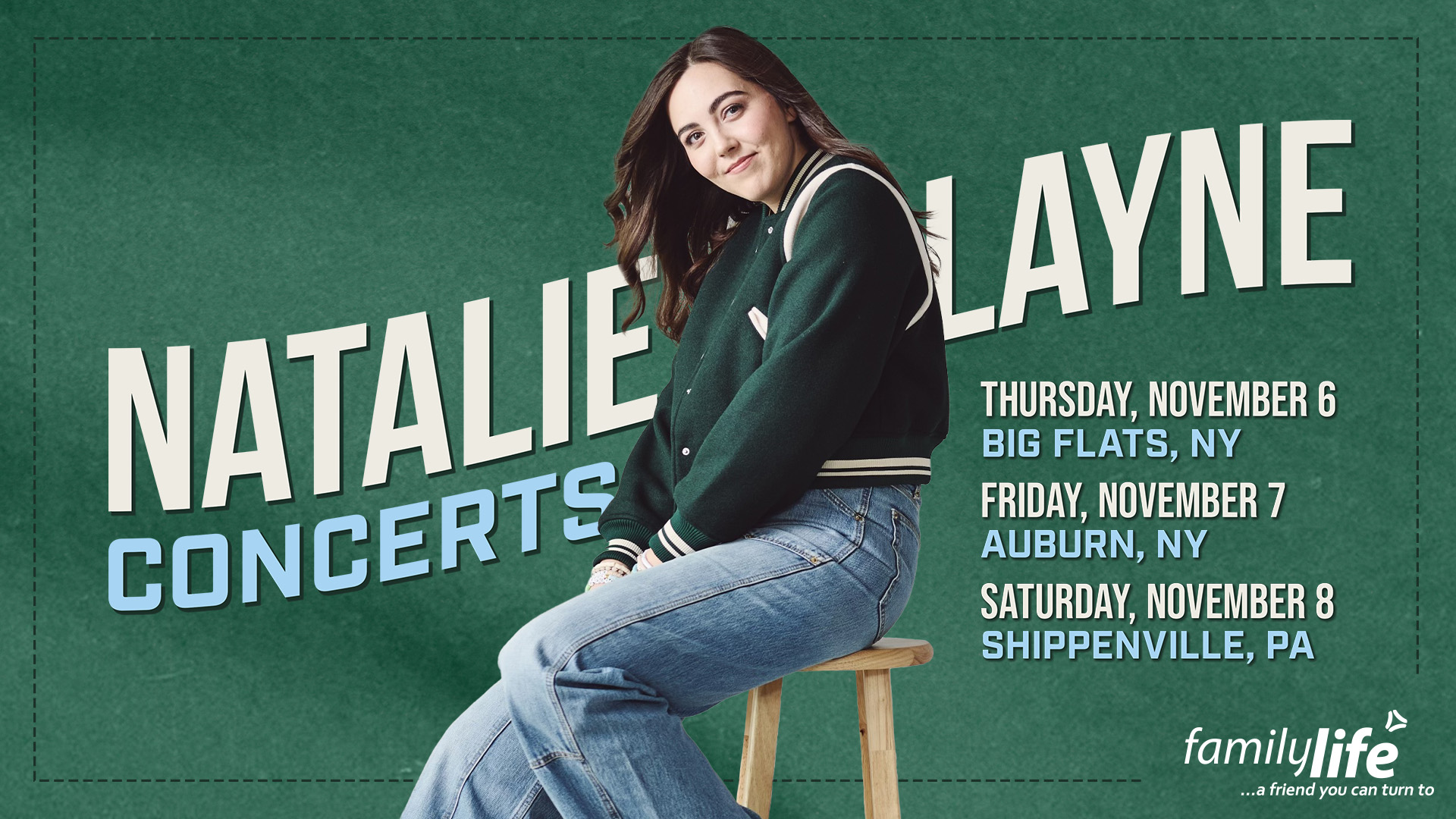 Natalie Layne Concert Event Banner