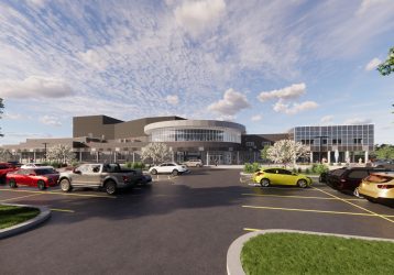 A render of new headquarters