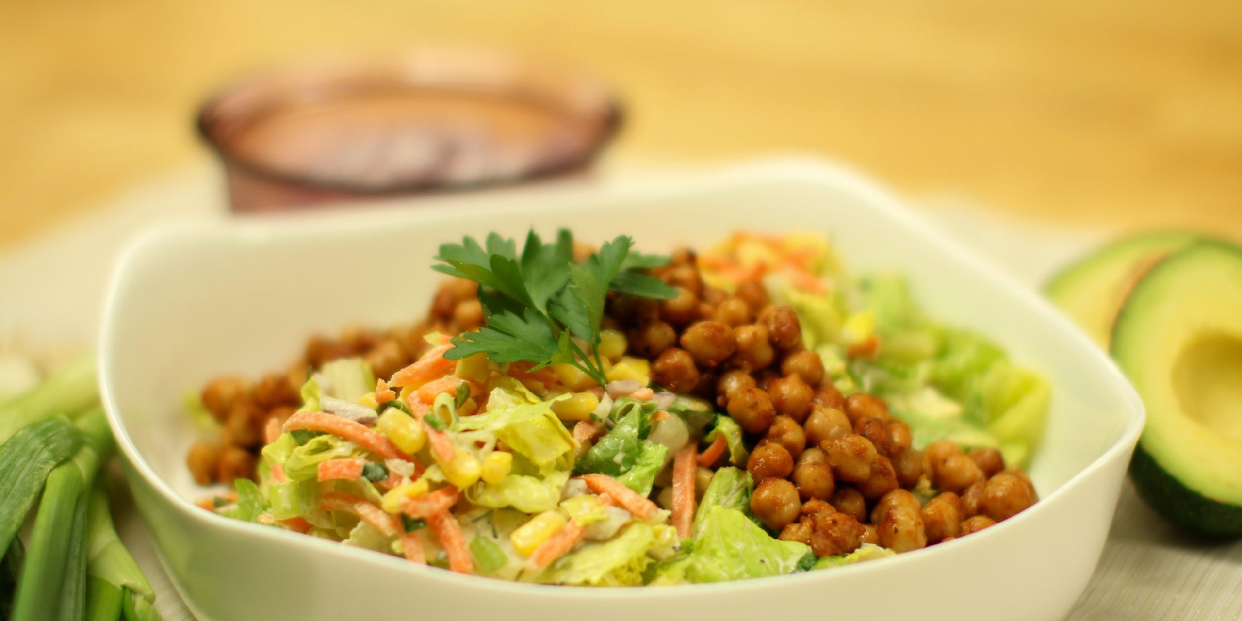 BBQ Garbanzo Bean Salad