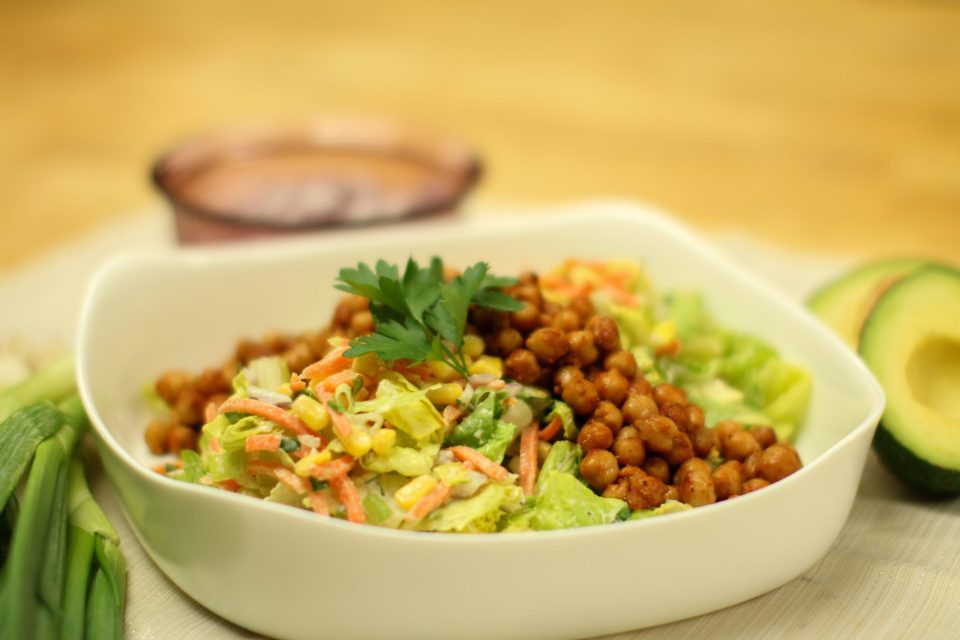 BBQ Garbanzo Bean Salad