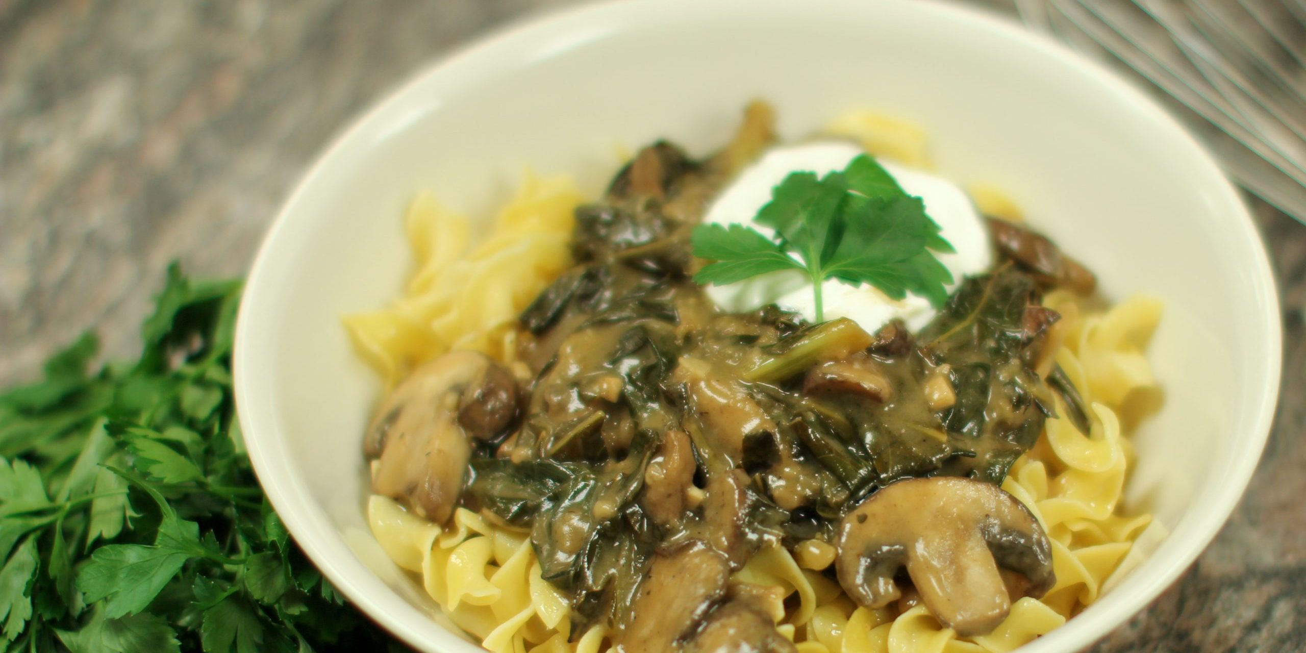 Portobello Stroganoff