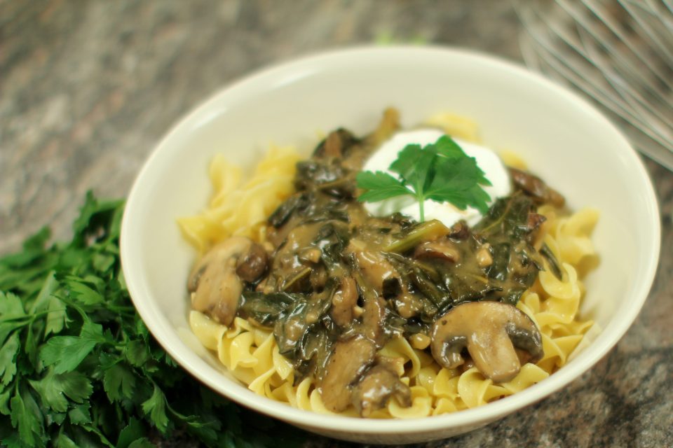 Portobello Stroganoff