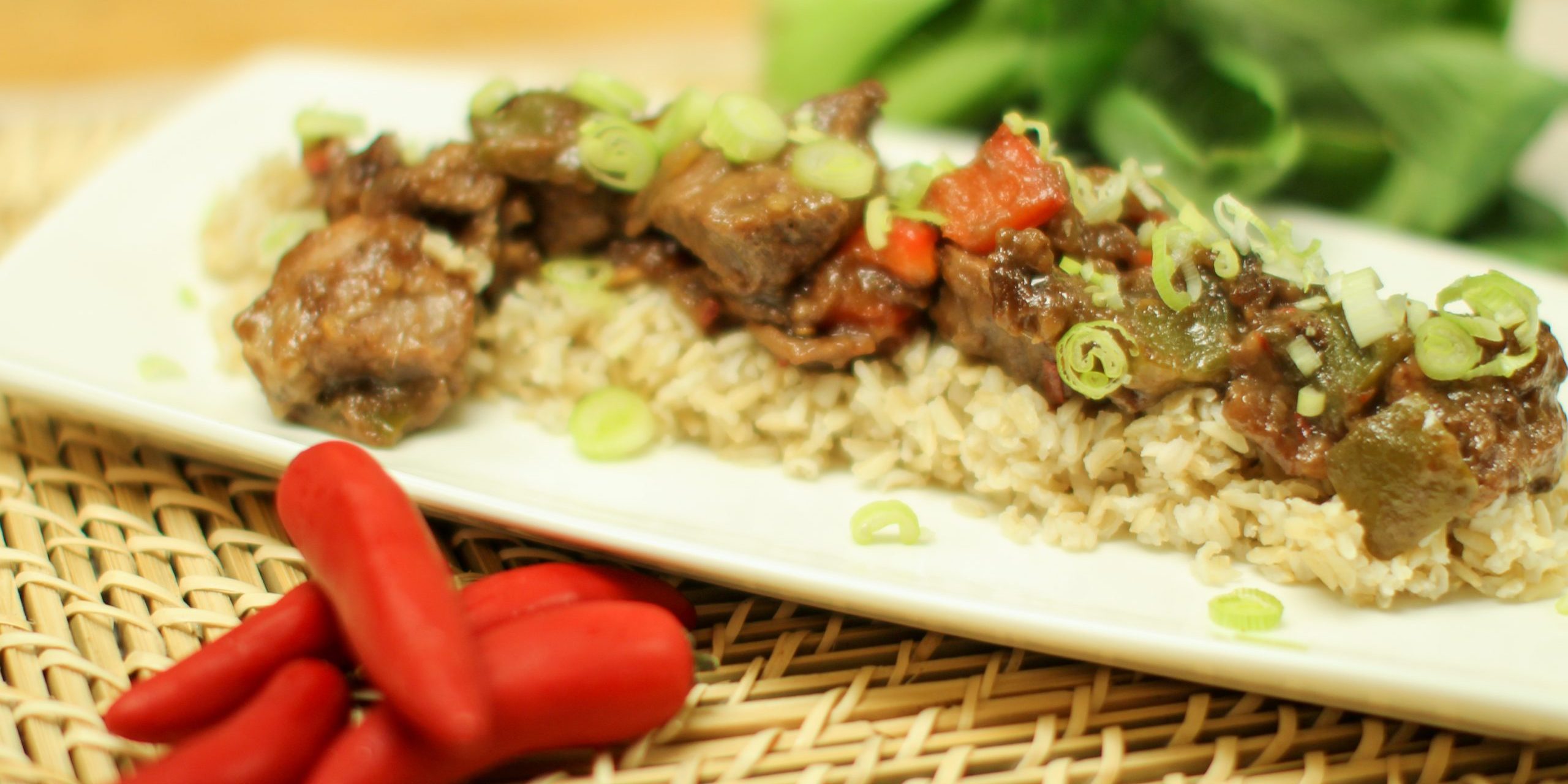 Spicey Slow Cooker Beef