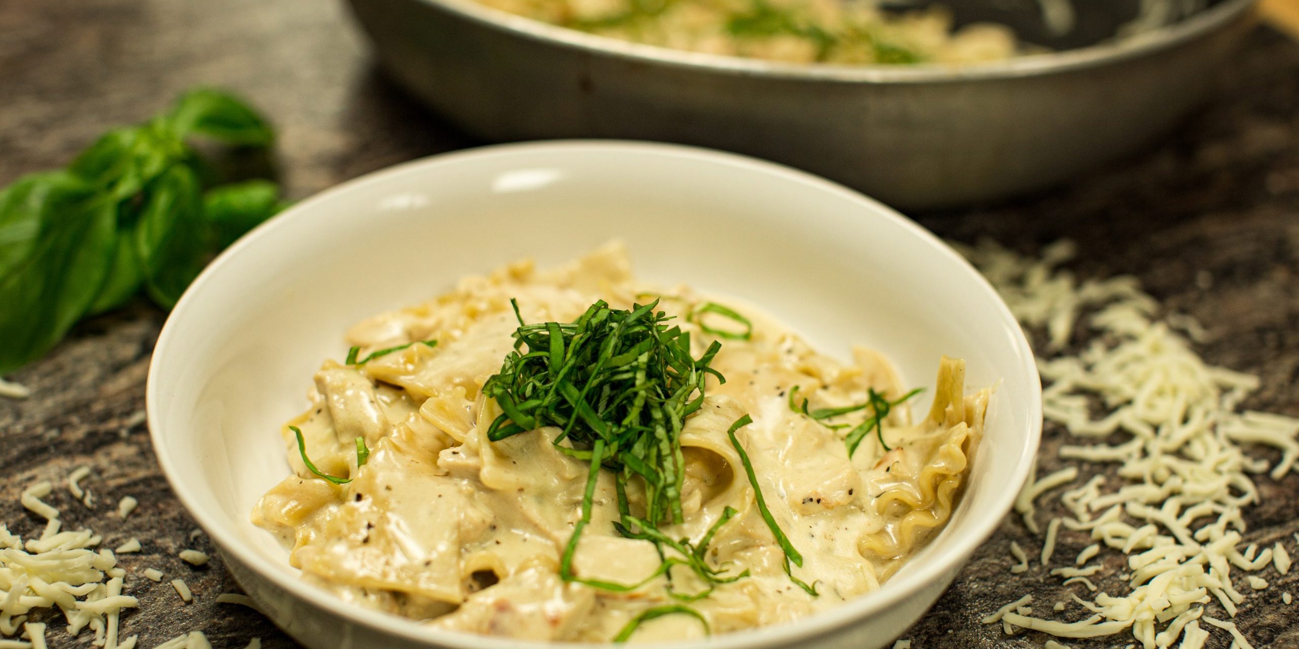 Alfredo Chicken Lasagna