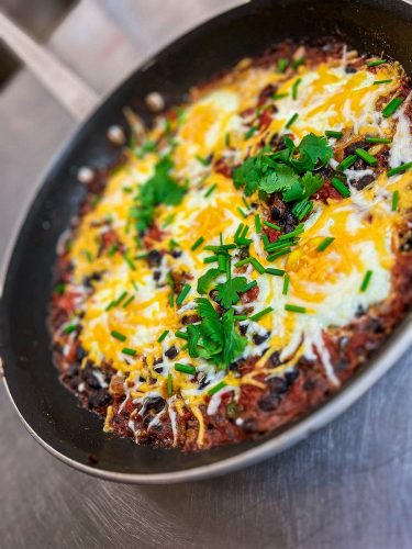 Mexican Baked Eggs - Family Life