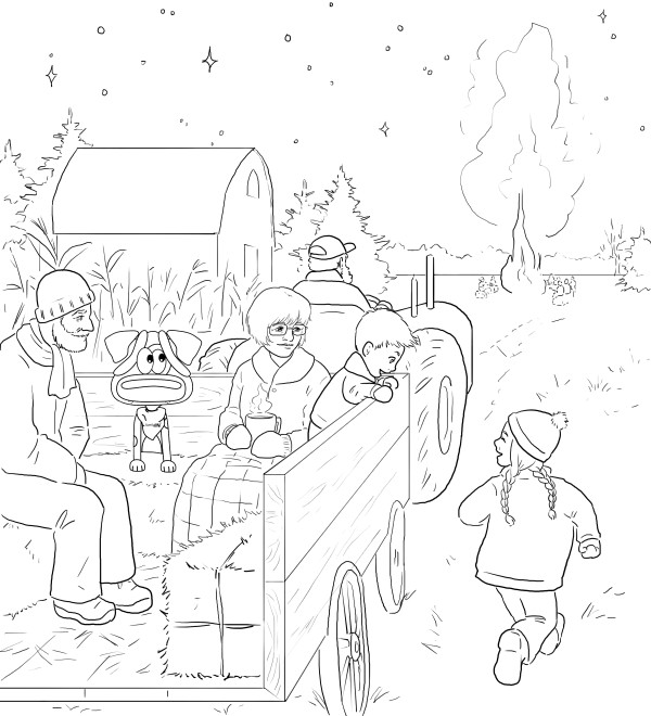 November 2025 coloring page