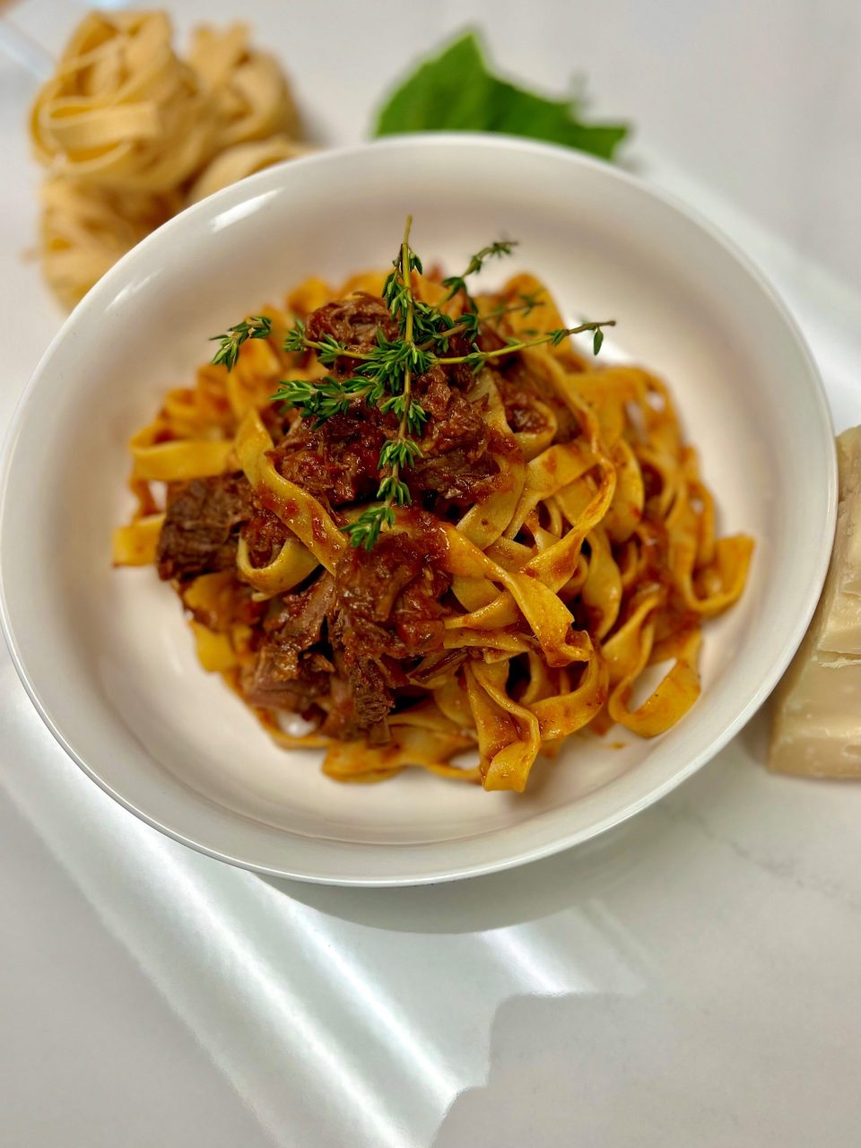 Braised Beef and Noodles