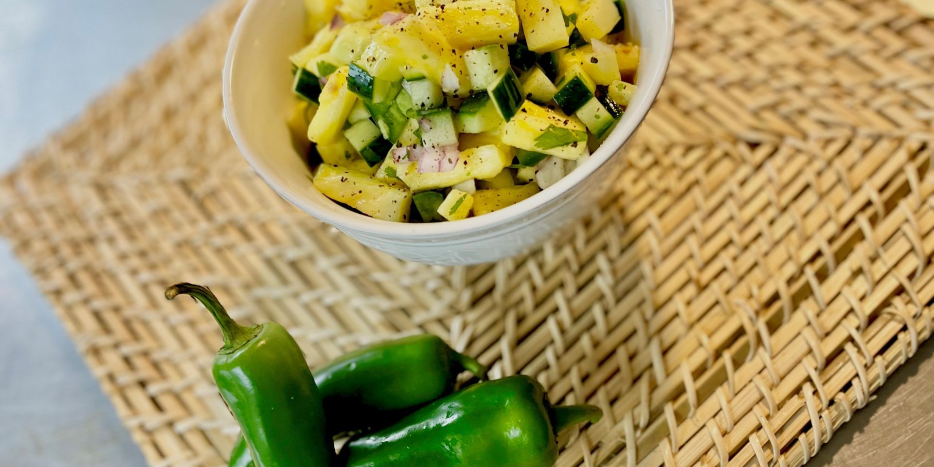 Hot Pepper Pineapple Salad