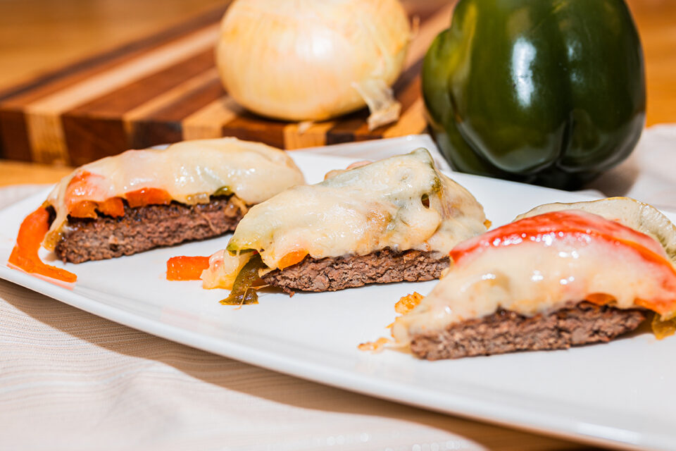 Philly Cubed Cheese Streak