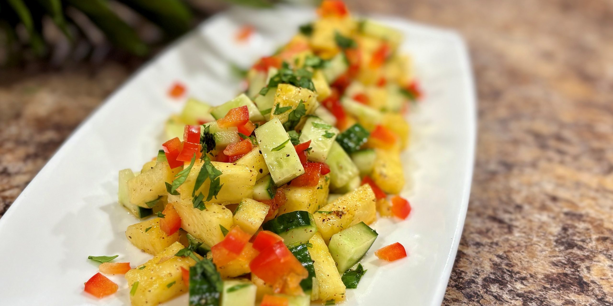 Pineapple Cucumber Salad