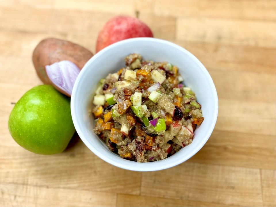 Apple Quinoa Sweet Potato Salad
