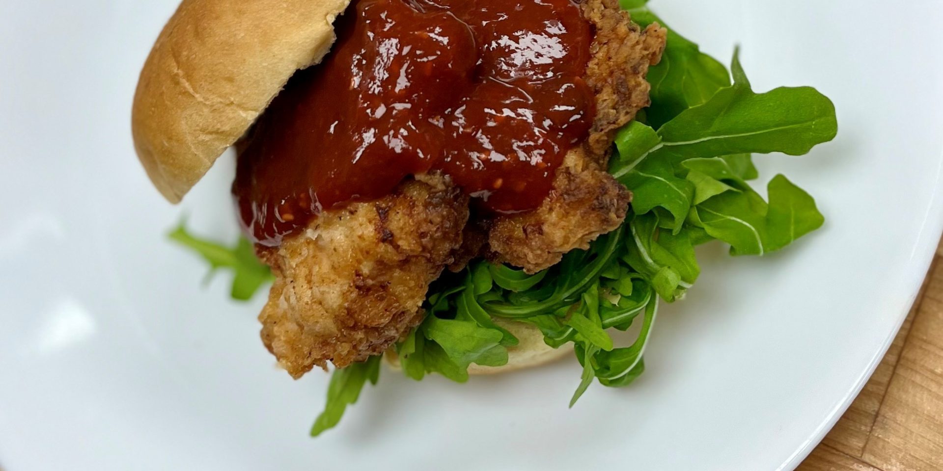 Fired Turkey Sandwich with Raspberry Chipotle Sauce