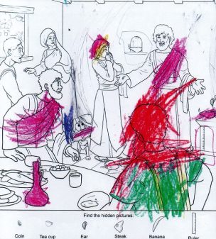 coloring contest winner samantha
