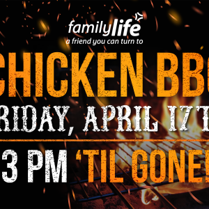 2026 Spring Sharathon Chicken BBQ Event Graphic