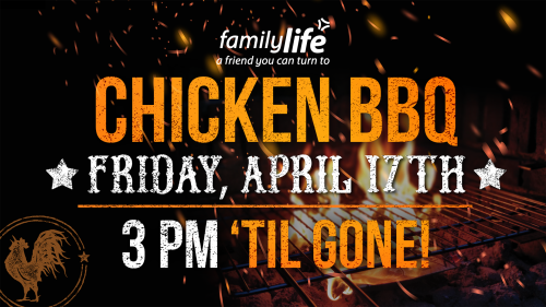 2026 Spring Sharathon Chicken BBQ Event Graphic