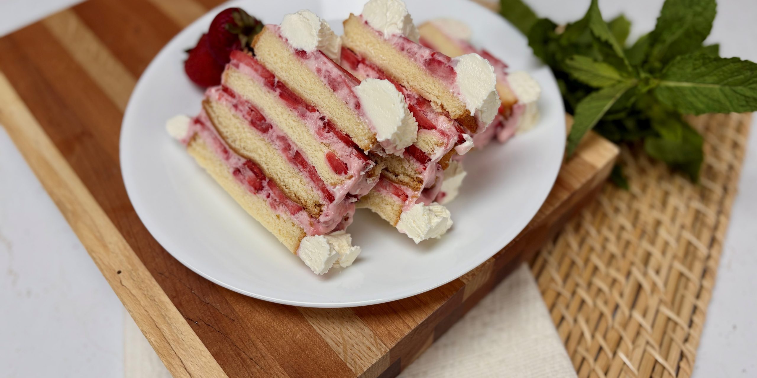 Icebox Strawberry Shortcake