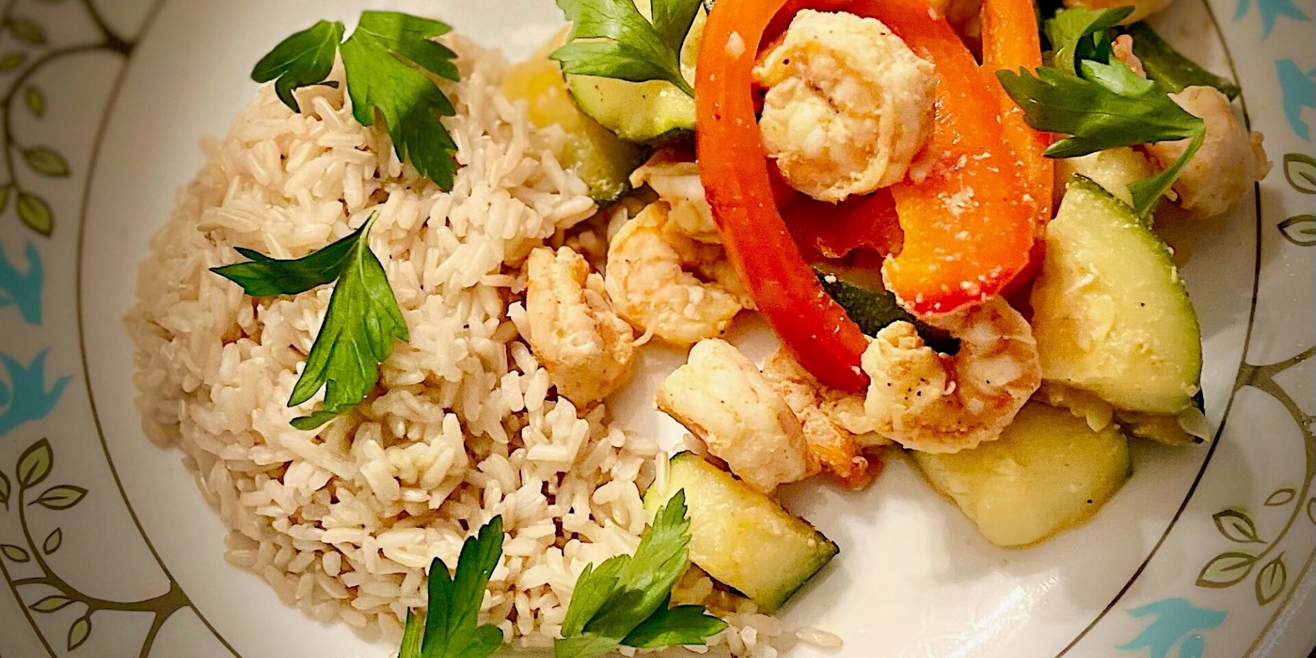 Shrimp and Veggie Skillet