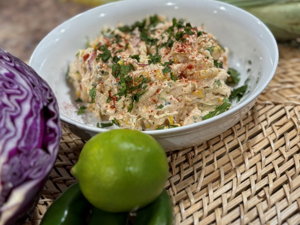 Street Corn Coleslaw