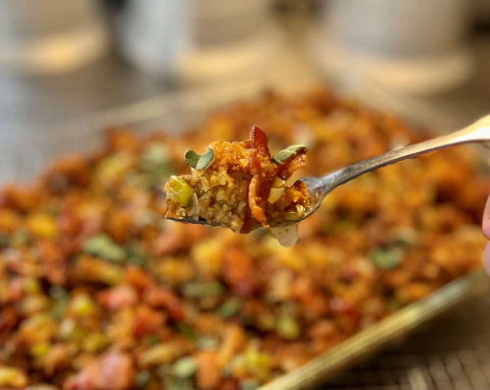 Bacon Cornbread Stuffung