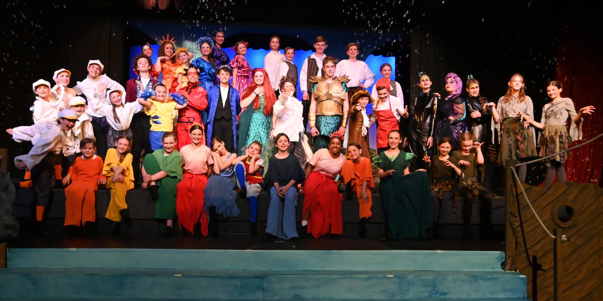 Little Mermaid Jr Cast Photo