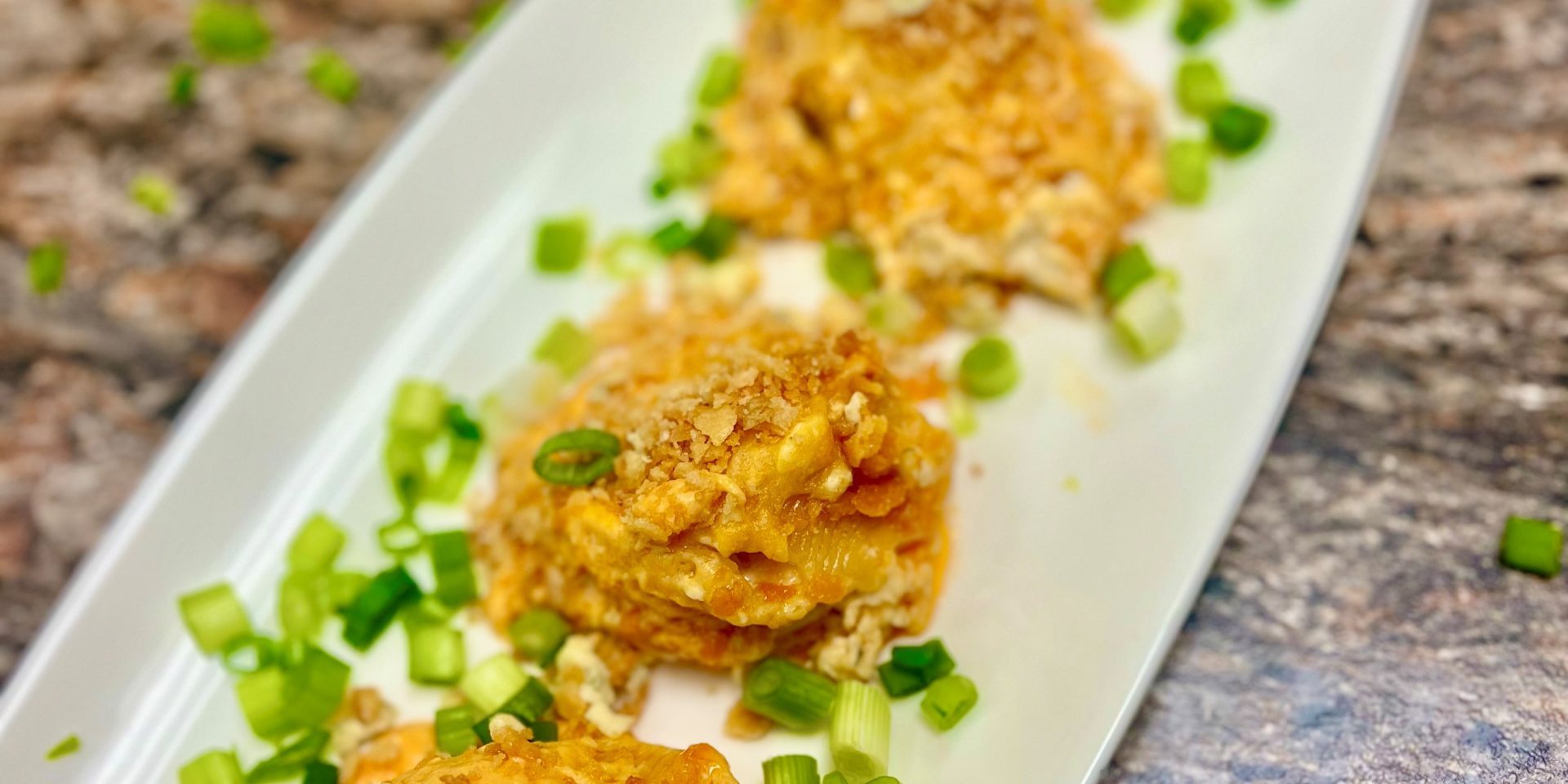 Buffalo Chicken Stuffed Shells