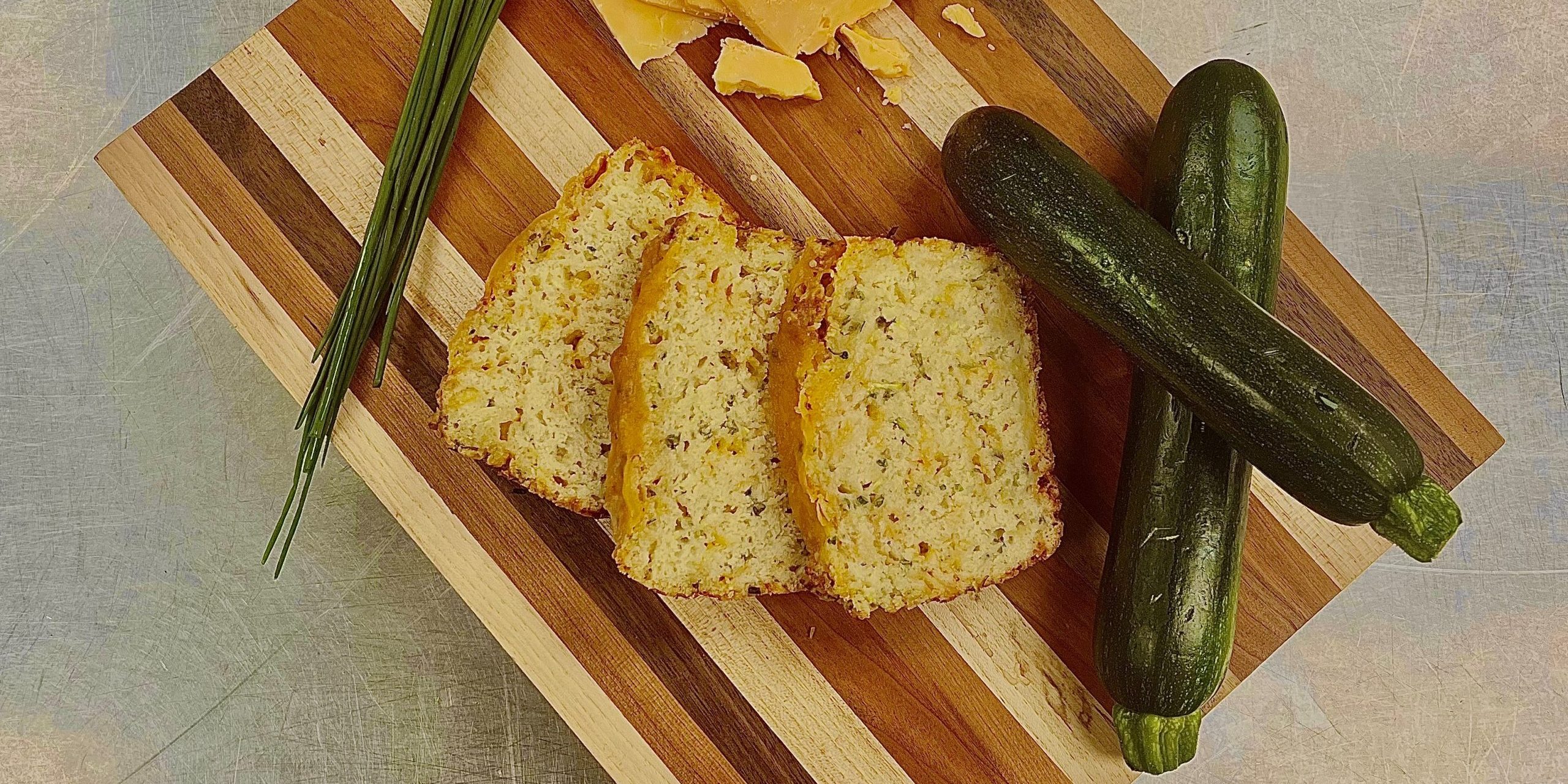 Cheddar Zucchini Bread