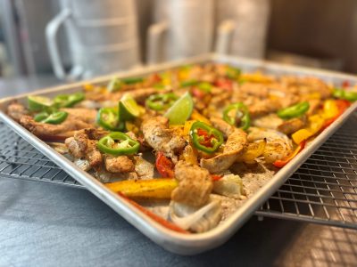 Sheet Pan Chicken Fajitas