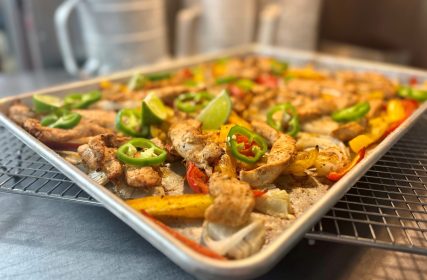 Sheet Pan Chicken Fajitas