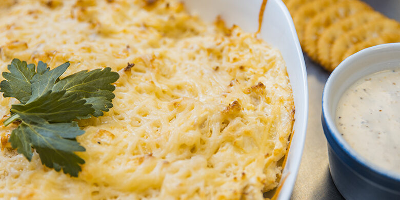 Garlic Parmesan Chicken Wing Dip