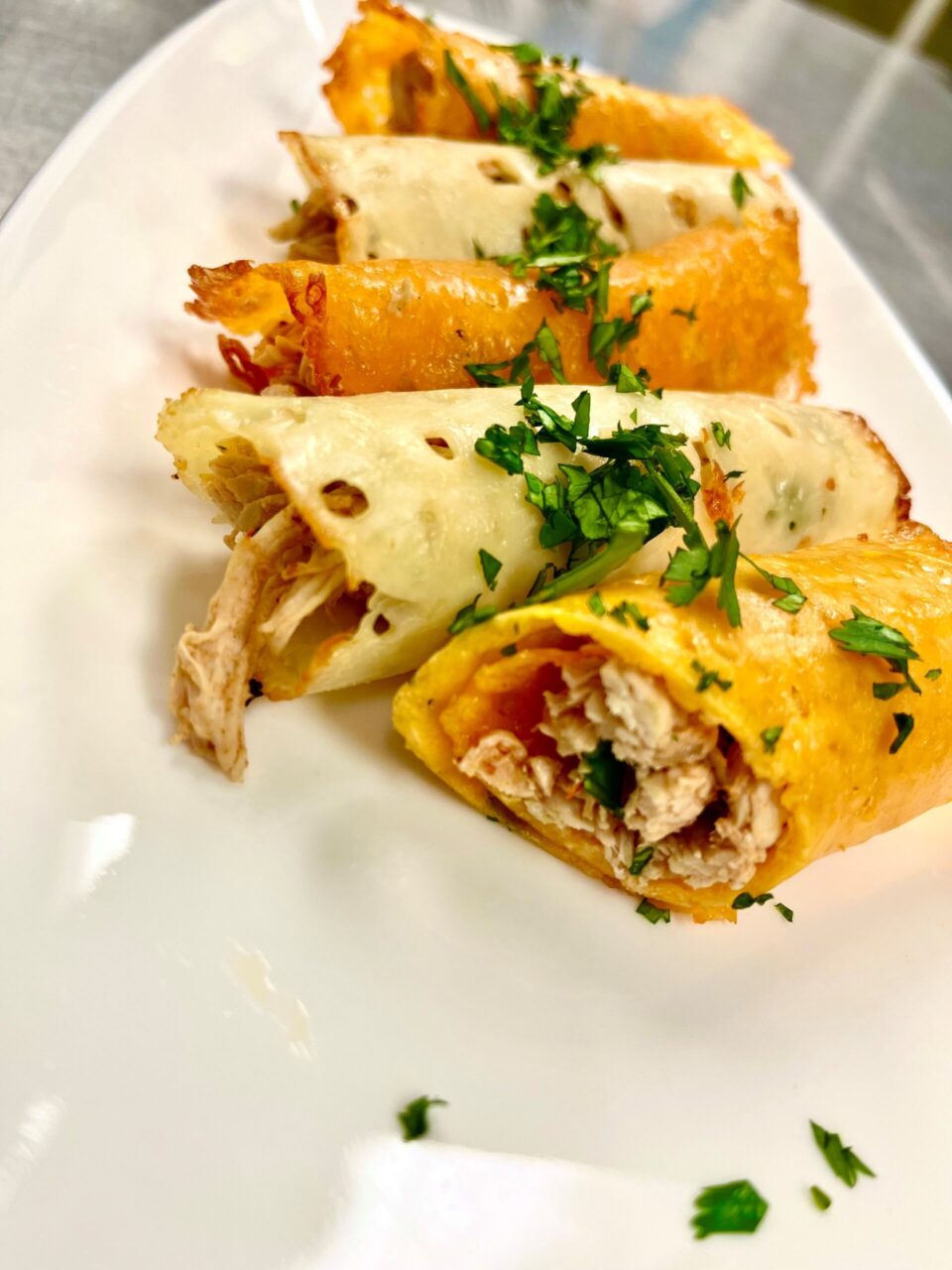 Gluten Free Chipotle Chicken Taquitos