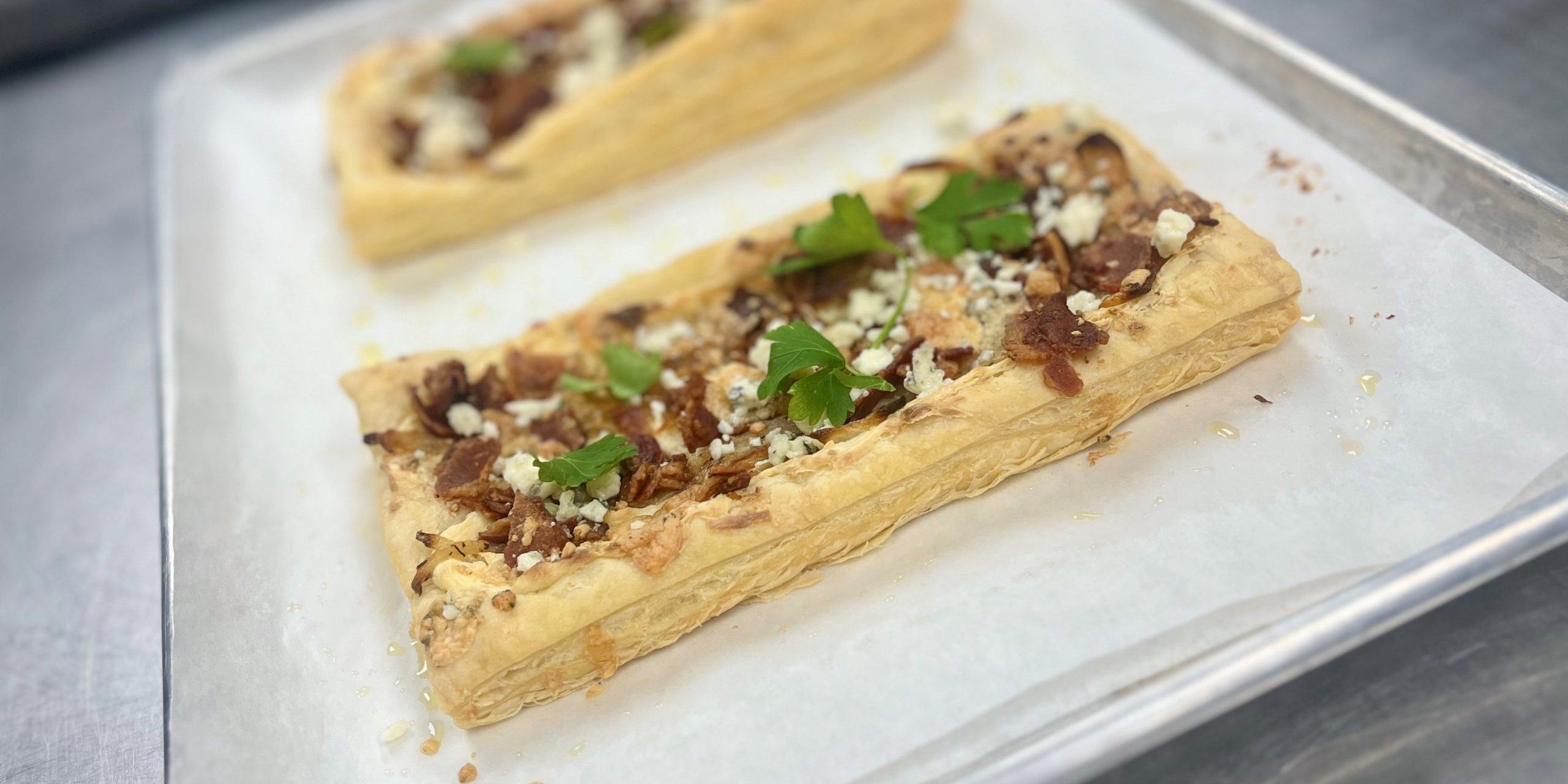 Bacon and Blue Cheese Tarts